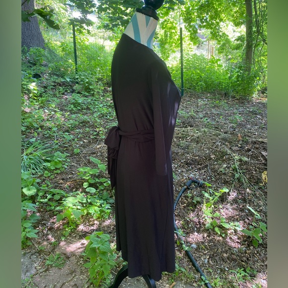 Kivonna Women's Plus Size Sweetheart Knit Wrap Dress Sz OX - Picture 8 of 11